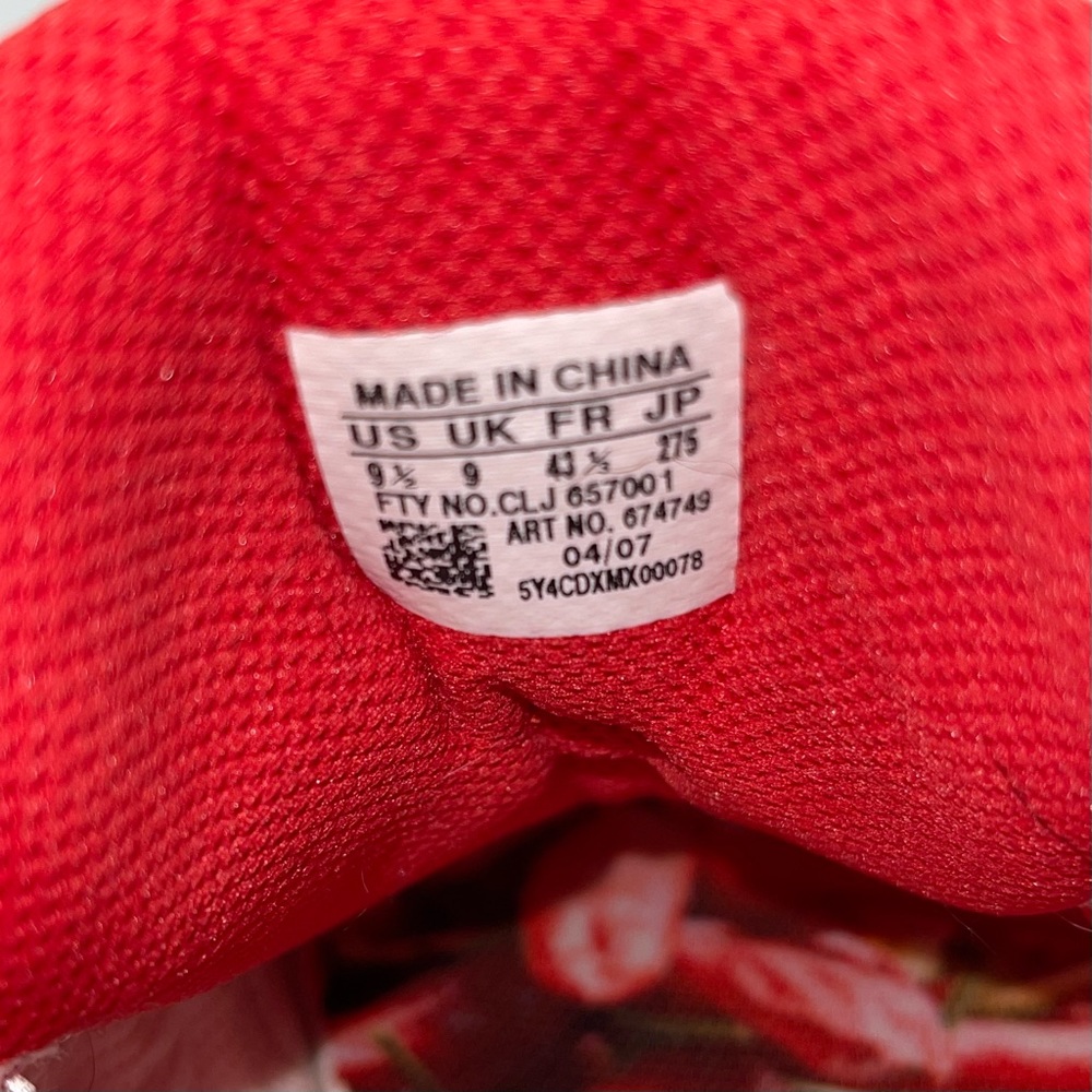 Adidas Red & White Gingham Checkered 2007 - Picture 10 of 10